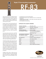 Klipsch RF-83 - Brochure 